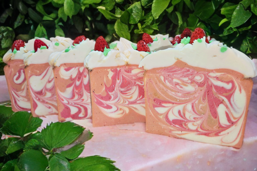 Strawberry Shortycake Bar Soap