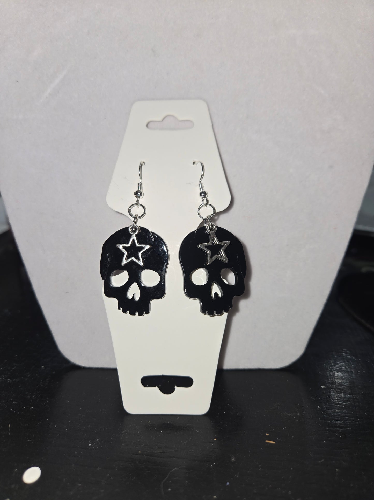 Skull Dangle Earrings