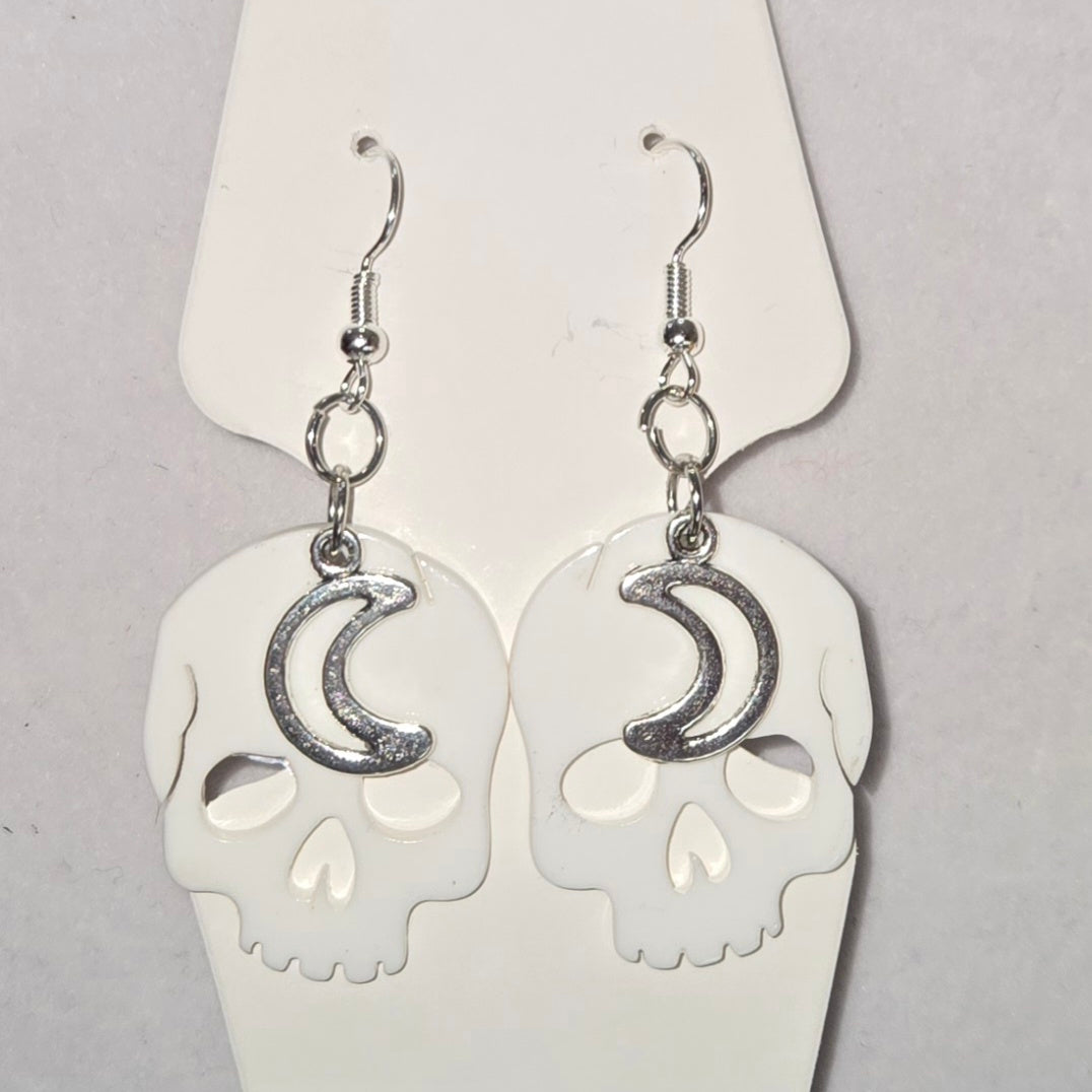 Skull Dangle Earrings