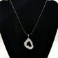Sparkle White Agate Necklace